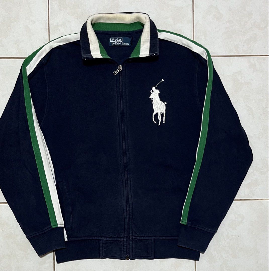 RALPH LAUREN BIG PONY ZIPUP JACKET (Category: Coats, Jackets and Outerwear) located in Cavite. Submitted by drip_syndicate (Listing ID 1468205022, Image 3). Description: SIZE SMALL ON TAG MEDIUM FITTINGS WIDTH-22 LENGHT-27 CONDITION: 9.5/10 COLOR RATE: 9.5/10 NO ISSUE .
