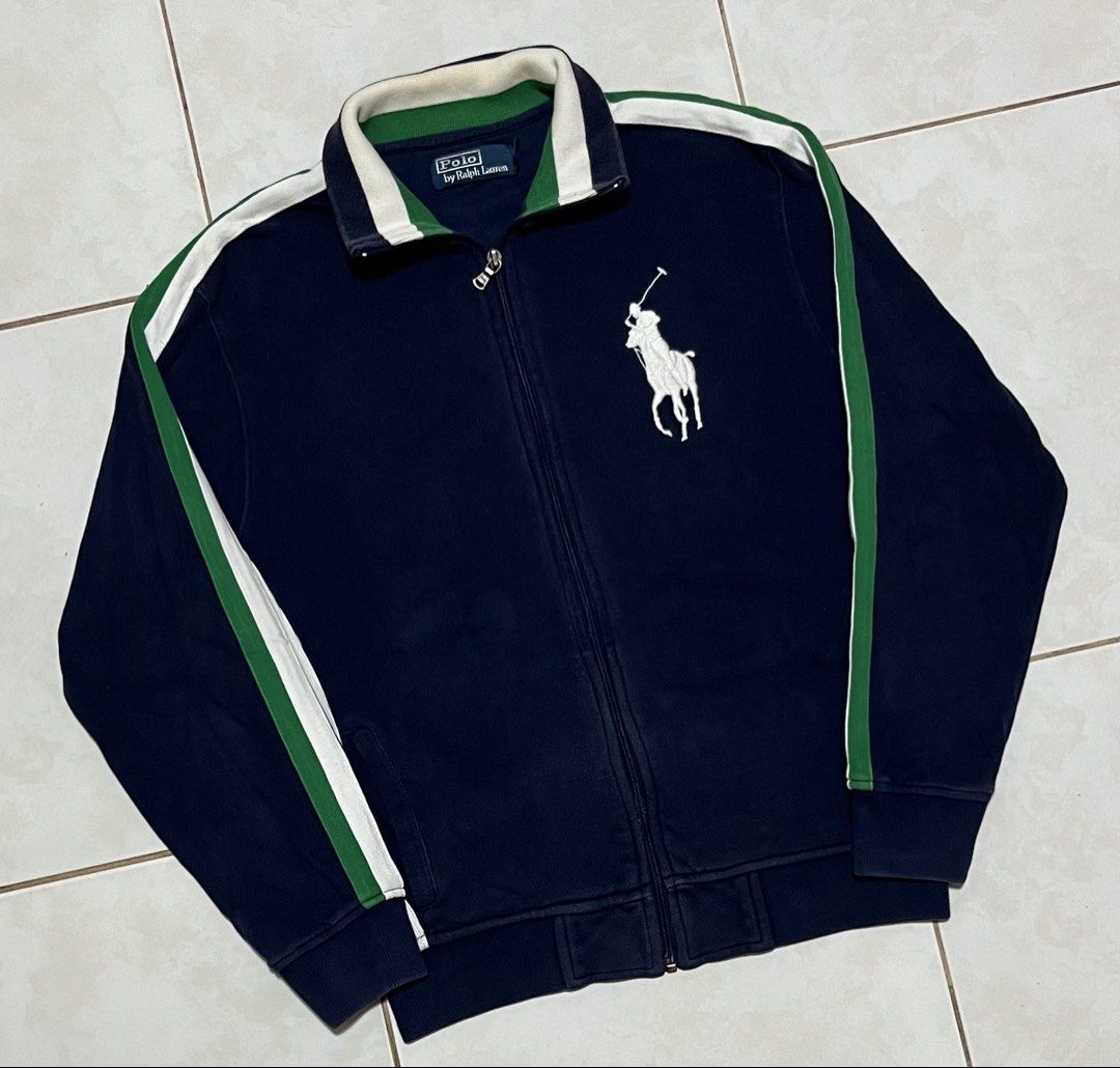 RALPH LAUREN BIG PONY ZIPUP JACKET (Category: Coats, Jackets and Outerwear) located in Cavite. Submitted by drip_syndicate (Listing ID 1468205022, Image 2). Description: SIZE SMALL ON TAG MEDIUM FITTINGS WIDTH-22 LENGHT-27 CONDITION: 9.5/10 COLOR RATE: 9.5/10 NO ISSUE .