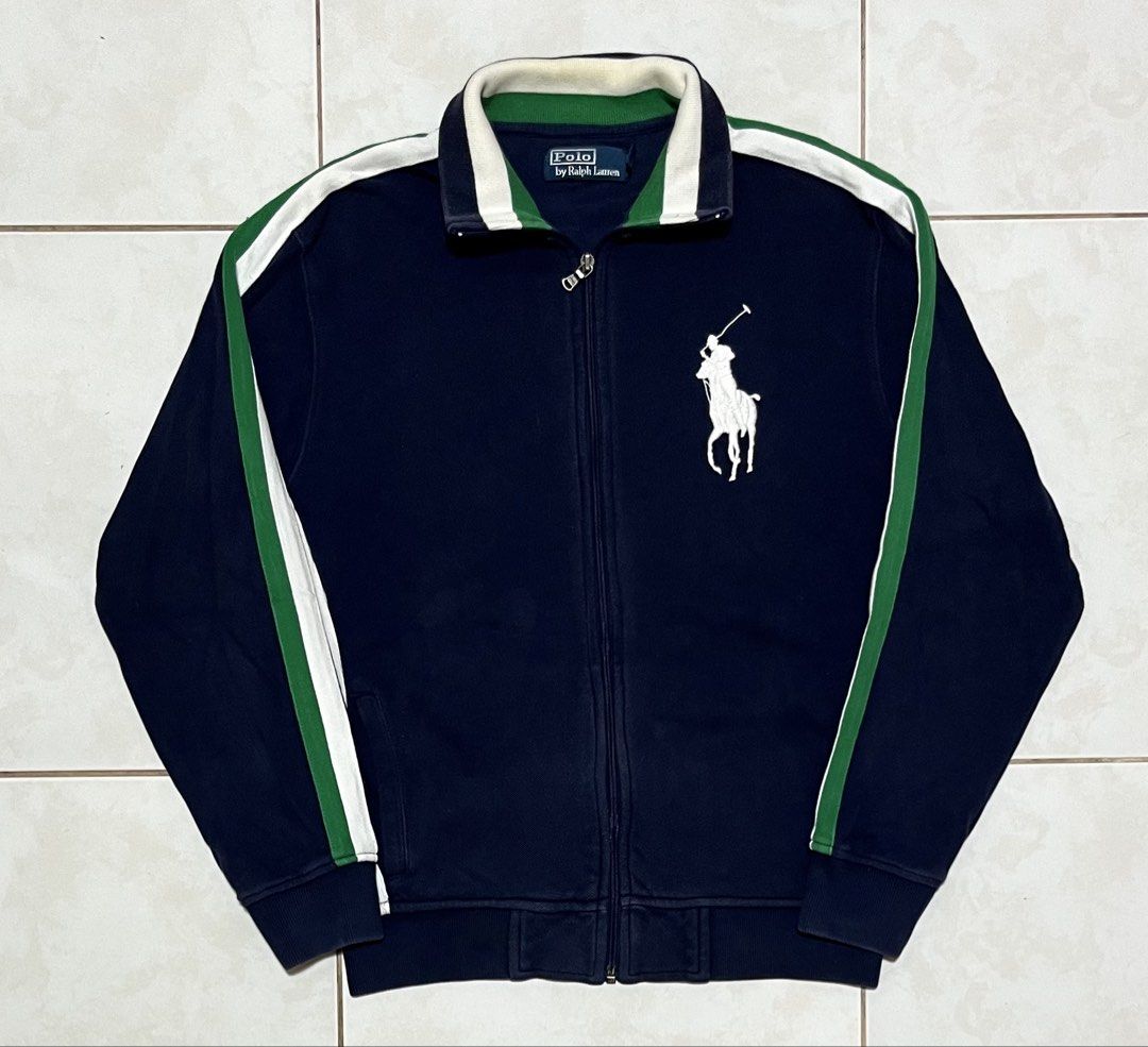RALPH LAUREN BIG PONY ZIPUP JACKET (Category: Coats, Jackets and Outerwear) located in Cavite. Submitted by drip_syndicate (Listing ID 1468205022, Image 1). Description: SIZE SMALL ON TAG MEDIUM FITTINGS WIDTH-22 LENGHT-27 CONDITION: 9.5/10 COLOR RATE: 9.5/10 NO ISSUE .