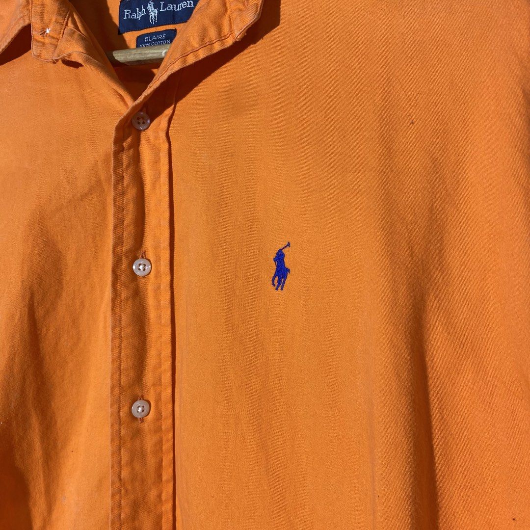 Ralph Lauren Button-Down Shirt (Category: Tshirts & Polo Shirts ) located in Andop. Submitted by rhouzze.ph24 (Listing ID 1468167064, Image 2). Description: OPEN FOR NEGOTIATION Name: Ralph Lauren Dimensions: 27 by 33 Size: Large Issue: Faded on some areas, refer to the photos for the details.