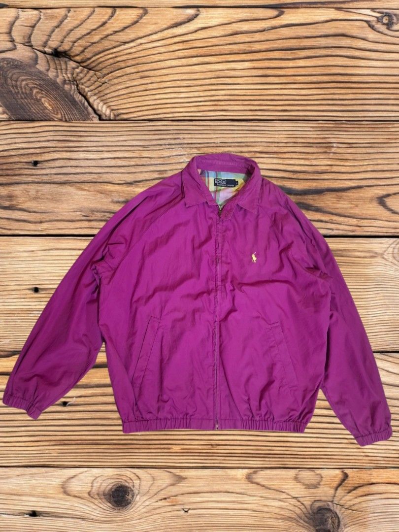 RALPH LAUREN HARRINGTON JACKET VINTAGE (Category: Coats, Jackets and Outerwear) located in Antipolo. Submitted by goldentiger-ac44 (Listing ID 1468084803, Image 1). Description: RALPH LAUREN HARRINGTON JACKET VINTAGE DATED MANUFACTURED JANUARY 1992 SIZE LARGE DIMENSIONS 25 BY 27 GOOD CONDITION ONLY SIGN OF USAGE PRICE 1700 ANTIPOLO CITY LOCATION.