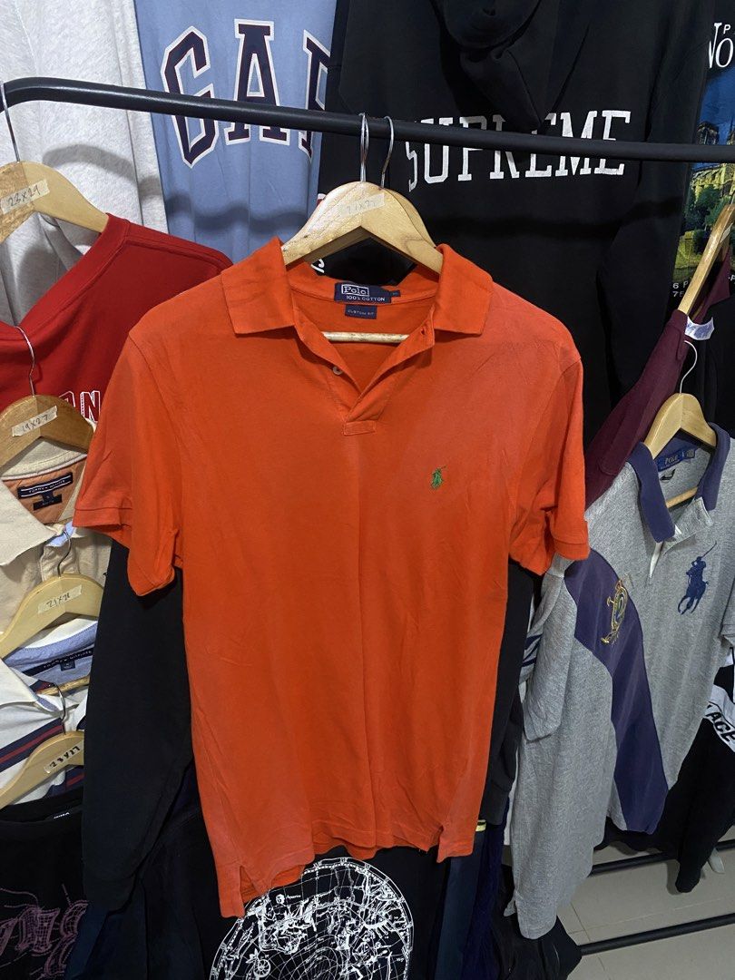 Ralph Lauren orange polo (off) (Category: Tshirts & Polo Shirts ) located in Siniloan. Submitted by lancelandicho (Listing ID 1468204333, Image 1). Description: .