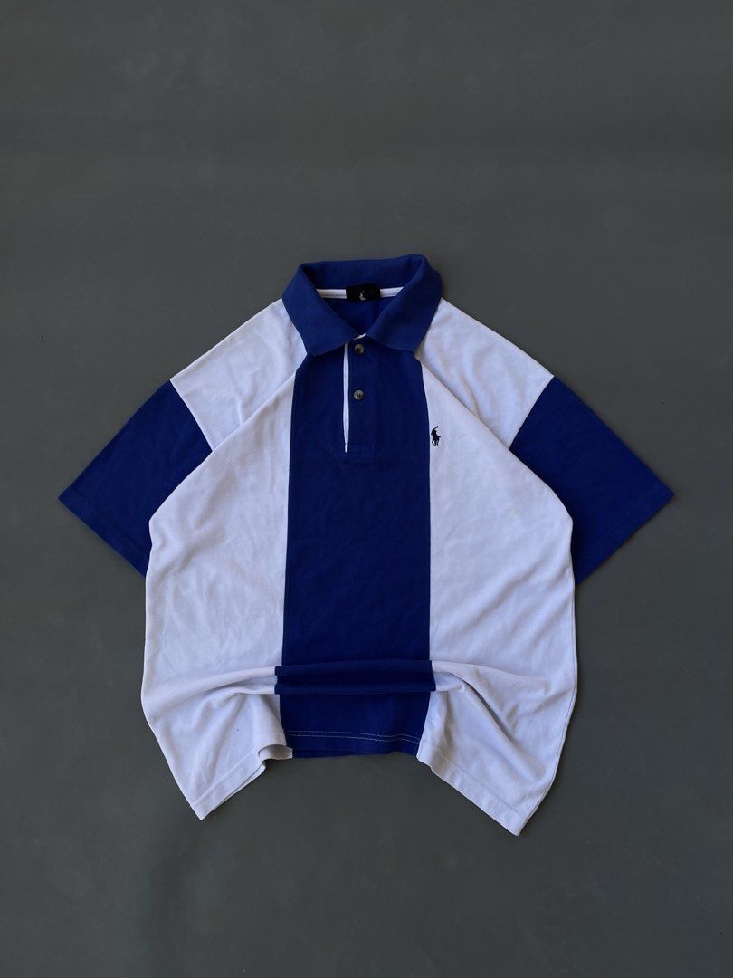Ralph Lauren Two Tone Polo (Category: Activewear) located in Malasiqui. Submitted by blank_wave (Listing ID 1468216974, Image 1). Description: Medium- Large 22x27 need wash good condition 9.5/10 color rate.