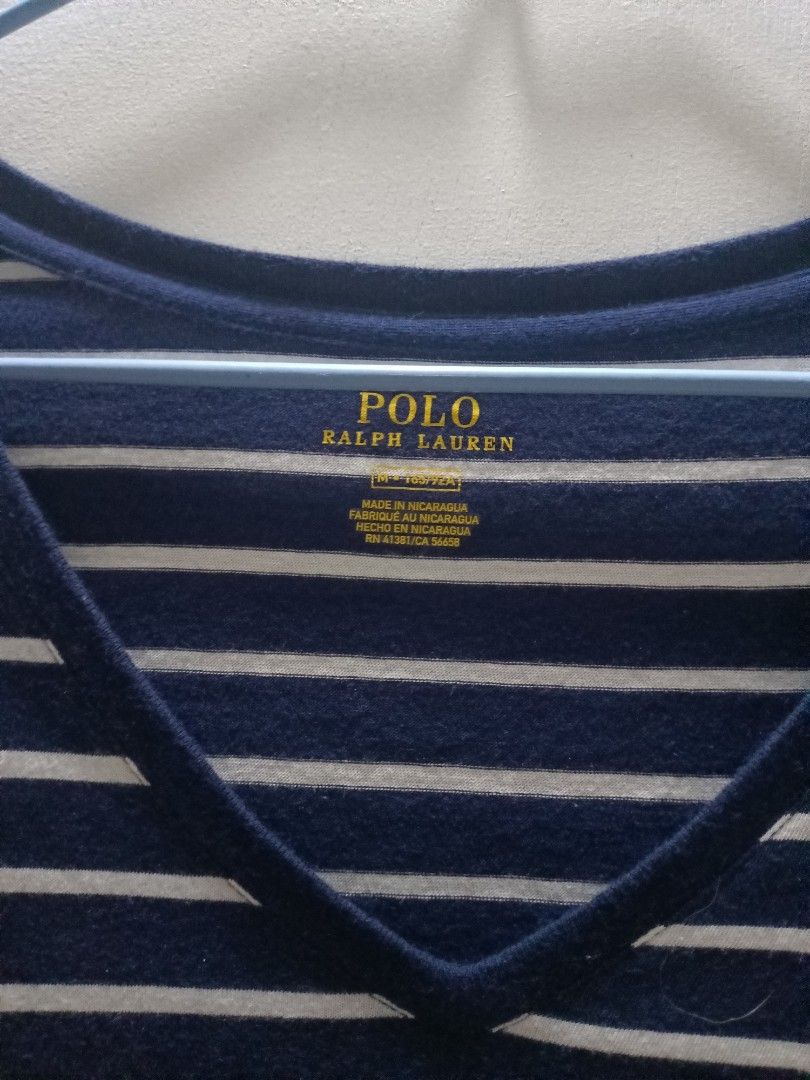 Ralph Lauren Y2k Striped Shirt (Category: Shirts) located in Bislig. Submitted by vanityarchives (Listing ID 1468070702, Image 2). Description: super nice when paired with flared jeans + heels or denim mini skirt + white shoes.