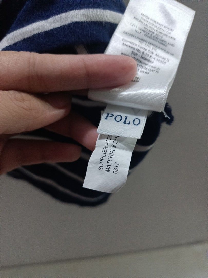 Ralph Lauren Y2k Striped Shirt (Category: Shirts) located in Bislig. Submitted by vanityarchives (Listing ID 1468070702, Image 3). Description: super nice when paired with flared jeans + heels or denim mini skirt + white shoes.
