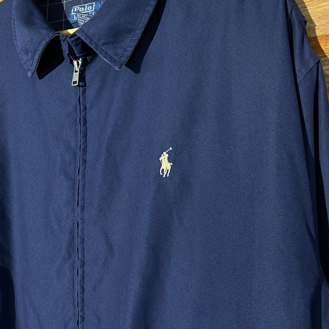Ralph Lauren Zip Jacket (Category: Coats, Jackets and Outerwear) located in Andop. Submitted by rhouzze.ph24 (Listing ID 1468163269, Image 2). Description: OPEN FOR NEGOTIATION Name: Ralph Lauren Dimensions: 28.5 by 27 Size: Large Issue: Faded areas.