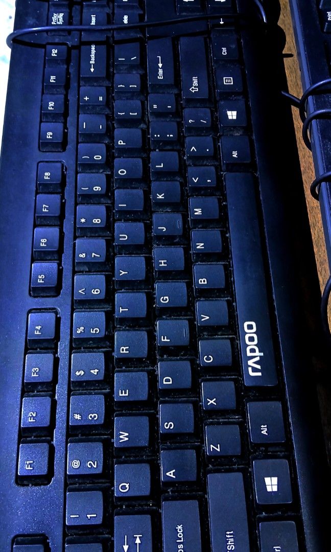 RAPOO NK2600 WIRED KEYBOARD (Category: Computer Keyboard) located in Caloocan City. Submitted by tenderluv (Listing ID 1468114738, Image 1). Description: .