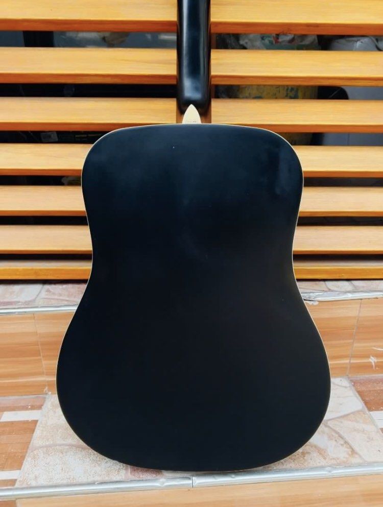 Recording king acoustic guitar (Category: Musical Instruments) located in Caloocan City. Submitted by the_good_item05 (Listing ID 1468179423, Image 3). Description: Maganda tunog panalo sa tunog solid top back and sidd whitewood Price 12,000 negotiable.
