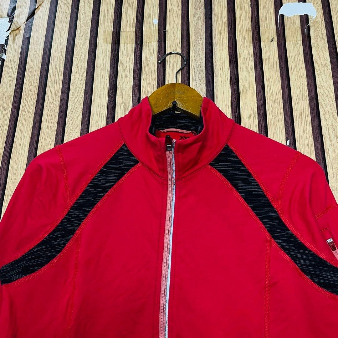 Red Athletic Zip-Up Jacket with Black Accents (Category: Coats, Jackets and Outerwear) located in Cavite. Submitted by yg_elite (Listing ID 1468144443, Image 3). Description: PLEASE READ FAQ’s > Yes, available! > Last price posted. TAKE IT OR LEAVE IT! > Dasmariñas Cavite > ADDITIONAL PHOTOS are NOT AVAILABLE as we seal the items after taking pictures. > GCASH payment > JNT shipping / LALAMOVE for rush ============= > PRE-LOVED / NEEDS WASHING. N
