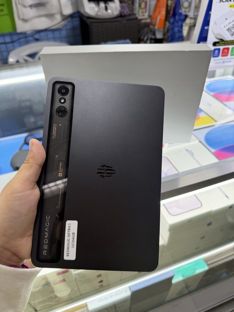 Redmagic Astra 1 12/256gb Wifi No issue (Category: Android) located in San Juan City. Submitted by javedsgadgetshop (Listing ID 1468088176, Image 2). Description: INSTALLMENT OPTIONS : SPAY LATER / GGIVES / CREDIT CARD / SKYRO / HOMECREDIT (BRANDNEW) QUICK INFO! ✖️ ➡️ Redmagic Astra 1 ➡️ 256/12gb ➡️ Black Color ➡️ US Variant ➡️ 95% Makinis & Good BH ➡️ Wifi Only ➡️ WITH FREE CASE AND CHARGER 🤝 We accept swap | Trade - In 💳 We do installment thr