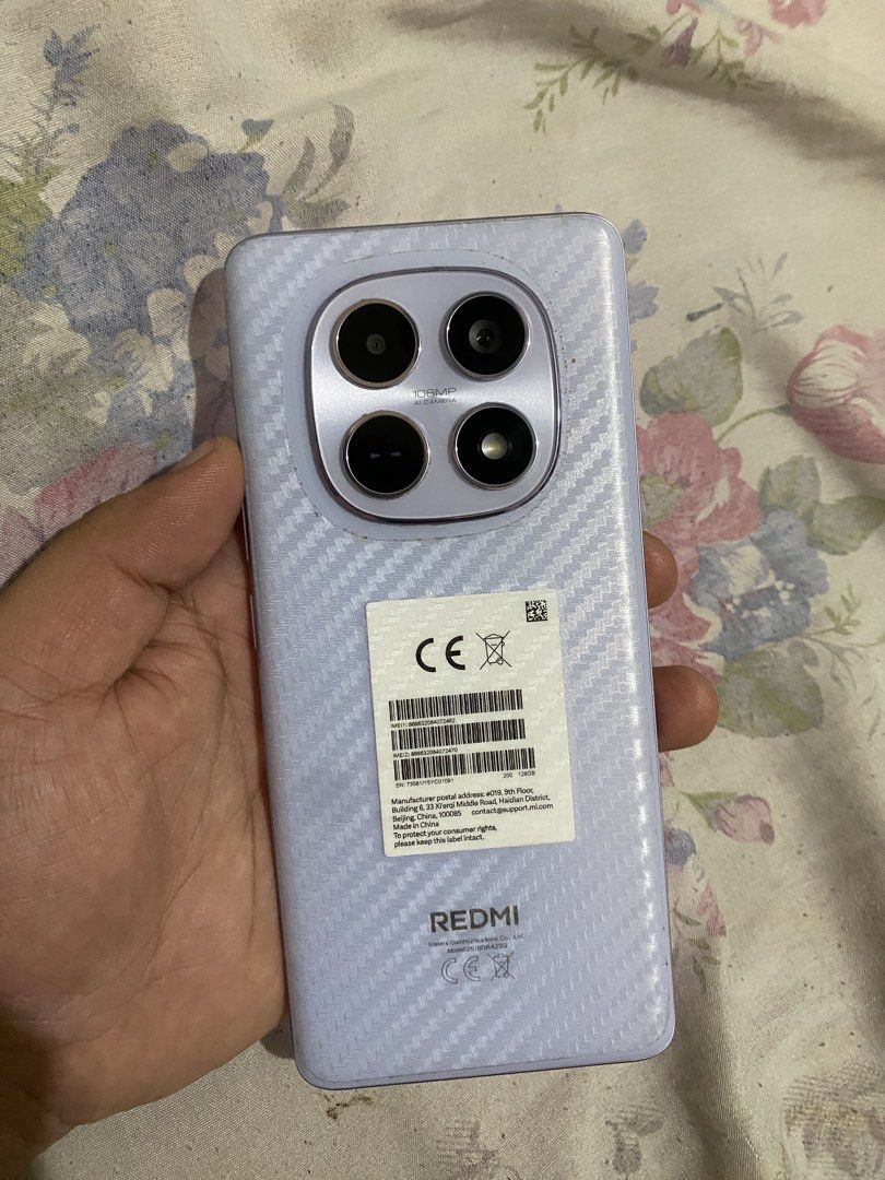 Redmi Note 15 8+8GB RAM (Category: Android Others) located in Pasig City. Submitted by marcrafael (Listing ID 1465552539, Image 1). Description: 📱 REDMI NOTE 15 4G 💰 ₱8,399 SLIGHTLY NEGOTIABLE 🔄 OPEN FOR SWAP QUICK SPECS: • 8GB RAM + 8GB RAM| 128GB ROM • 6.77” FHD+ AMOLED | 120Hz • MediaTek Helio G100-Ultra • 108MP Main Camera • 20MP Selfie Camera • 6000mAh Battery | 33W Fast Charging • In-display Fingerprint • IP64 Water & Dust Resistance 📍 