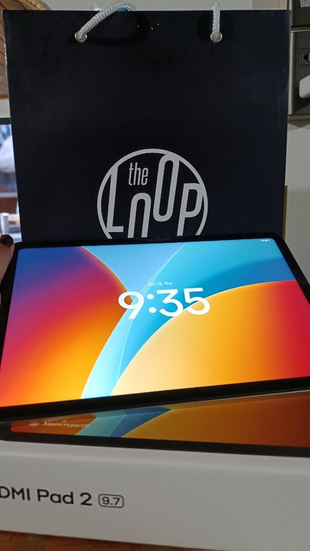 REDMI PAD 2 - 9.7" (Price Negotiable) (Category: Android) located in Manila. Submitted by eljeiangel51267 (Listing ID 1468233175, Image 1). Description: FOR SALE: REDMI PAD 2 - 9.7inch 📱 Price: 9,500 (Negotiable) [Retail Price: 9,999) Brand New RFS: Won from a contest, already have an ipad. 📌 Specifications: - Storage: 128GB - Camera: 8mps back, 5mps front - Display: 9.7-inch 2K (2048 × 1280), up to 120Hz refresh rate - Battery: 7,600mAh - Char