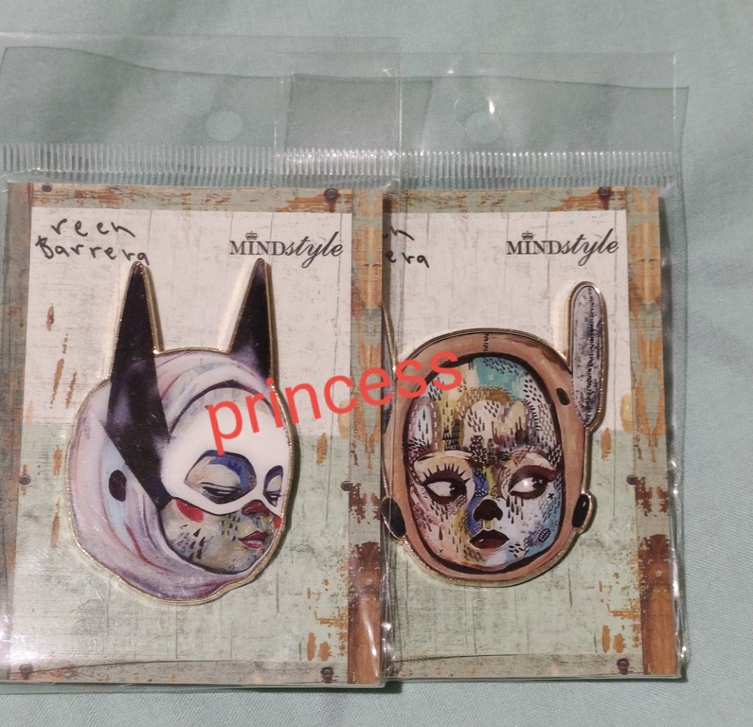 REEN BARRERA MINDstyle Pin (SET) (Category: Vintage Collectibles) located in Manila. Submitted by princess271 (Listing ID 1468159503, Image 1). Description: REEN BARRERA MINDstyle Pin (SET).