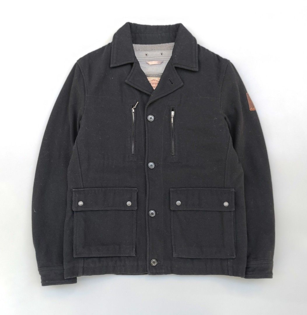 Replay mens jacket (large) (Category: Coats, Jackets and Outerwear) located in Baguio. Submitted by archival_thrifted.ph. (Listing ID 1468134229, Image 1). Description: FOR SALE‼️ .REPLAY MENS JACKET .EXCELLENT CONDITION .LARGE ON TAG .PHP 1200 PLUS SF .❌❌ COP/COD .MOP GCASH .COURIER J&T .BAGUIO AREA .DM FOR SURE BUYER TY.