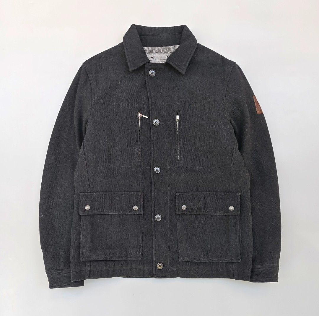 Replay mens jacket (large) (Category: Coats, Jackets and Outerwear) located in Baguio. Submitted by archival_thrifted.ph. (Listing ID 1468134229, Image 3). Description: FOR SALE‼️ .REPLAY MENS JACKET .EXCELLENT CONDITION .LARGE ON TAG .PHP 1200 PLUS SF .❌❌ COP/COD .MOP GCASH .COURIER J&T .BAGUIO AREA .DM FOR SURE BUYER TY.