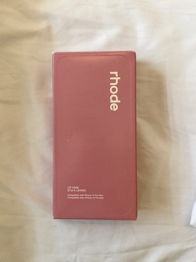 Rhode iPhone 14 Pro Max in Ribbon (Category: Cases & Sleeves) located in Manila. Submitted by shopping.lore (Listing ID 1468068837, Image 3). Description: Rhode iPhone 14 Pro Max in Ribbon Never used since I forgot I have this. .