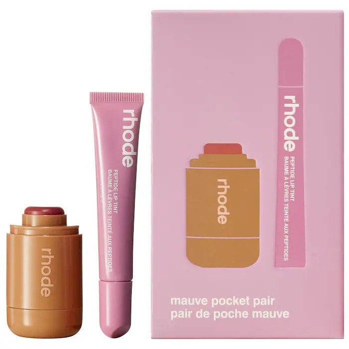 Rhode Pocket Pair Limited Edition Lip + Cheek Set (Category: Makeup) located in Manila. Submitted by shoprosiefinds (Listing ID 1468208676, Image 2). Description: 🎀 Rhode Pocket Pair Limited Edition Lip + Cheek Set ✨ 💕 Available Shades: Sprinkle + Ribbon — a pink pair Sleepy Girl + Pretzel — a mauve pair Toasted Teddy + Espresso — a toasted brown pair 🇺🇸 Direct from Rhode USA.