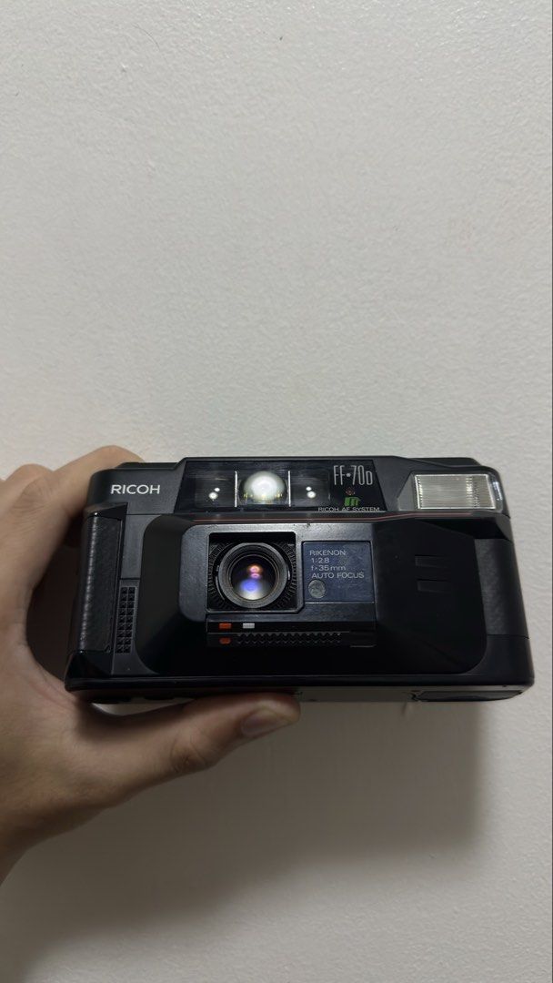 RICOH FF-70D (Category: Cameras) located in Quezon City. Submitted by morphlinggg (Listing ID 1468086684, Image 1). Description: Selling my personal film camera sharp rikenon f2.8 lens no issue 📍QC.