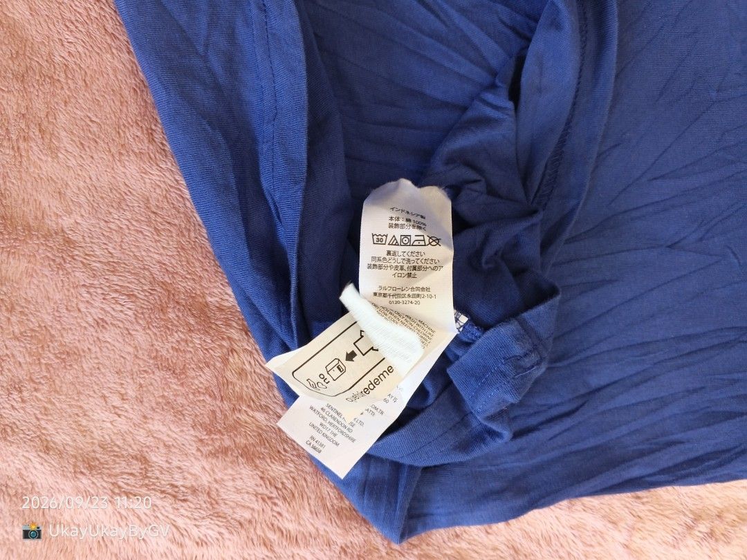 RL (Category: Activewear) located in San Isidro, Davao Oriental. Submitted by ukayukaybygv (Listing ID 1468072286, Image 3). Description: RL TSHIRT ASPACK BOTH MEDIUM ON TAG CR:9.5 CONDITION: NO ISSUE.