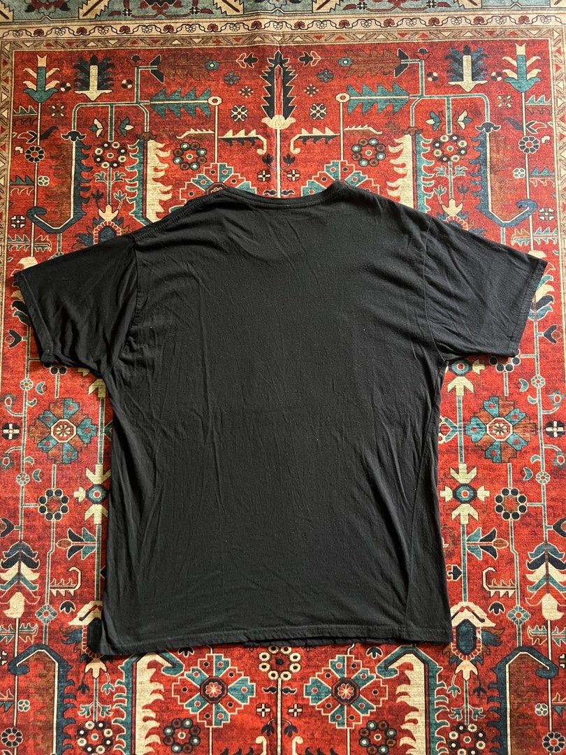 Rob Zombie Throne Black Tee (Category: Tshirts & Polo Shirts ) located in Imus. Submitted by the1994thriftshop.ph (Listing ID 1468176178, Image 2). Description: Rob Zombie Throne Black Tee Size: XL Pit to pit: 23 inches Top to bottom: 29.5 inches Good condition no major issue Price: Php 1,000.