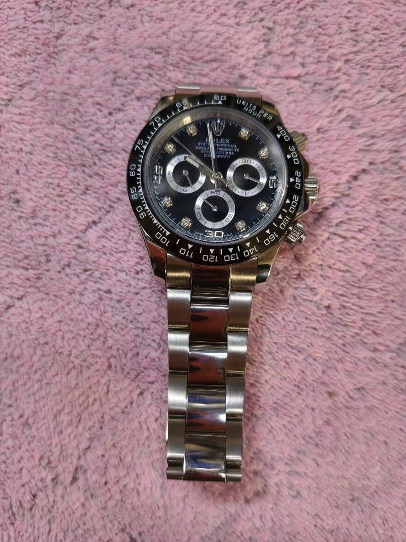 LEX VS factory mid-tier automatic mechanical movement (Category: Men's Watches) located in Caloocan City. Submitted by jay27_0103 (Listing ID 1468108087, Image 3). Description: 💎 FOR SALE: RX Oyster Perpetual Datejust 41mm 💎 Straight from Hong Kong - Top Tier Clean Factory Quality! Gorgeous wrist presence. ✨ ITEM 1: White Scale Dial Datejust • 41mm / Presidential Strap / Automatic Mechanical • Condition: Test item (1 week light use) • Price: ₱4