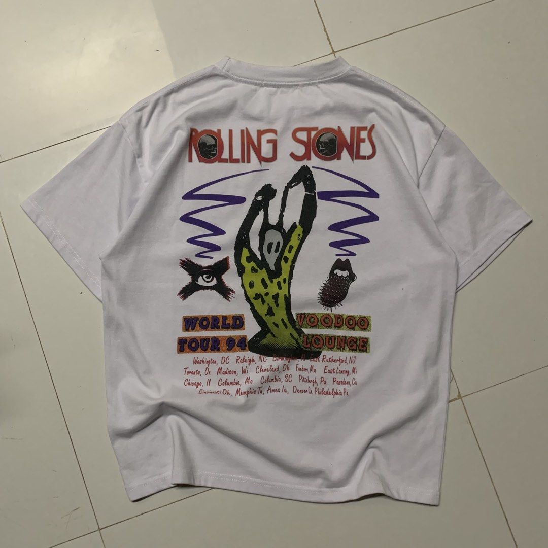 ROLLING STONES TEE (Category: Tshirts & Polo Shirts ) located in Andop. Submitted by junjun_watanabe (Listing ID 1468231952, Image 2). Description: dimes: 22x28 color rate: 9.8/10 condition m: Excellent no tags no issues.