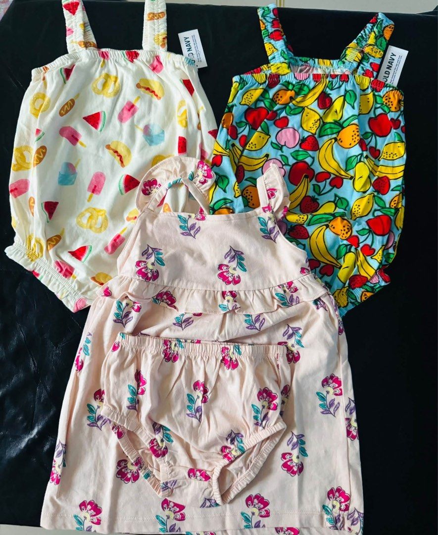 Rompers/ piece (Category: Babies & Kids Fashion) located in Tarlac. Submitted by kai.0621 (Listing ID 1468191976, Image 1). Description: .