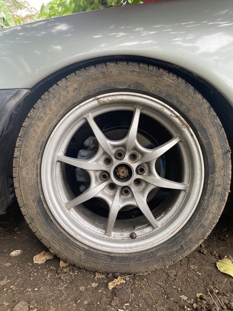 rota circuit swap sa te37 (Category: Mags and Tires) located in Batangas. Submitted by thriftysaii (Listing ID 1468120014, Image 1). Description: Rota Circuit 8 For Swap Only Swap sa Te37 or sa ibang 15s +cash No Bengkong No Cracks Balanced Repainted Issue: Paint Chips Specs: 15x6.5 ET 38 // Balanced 100pcd Front: 185/55/r15 22 prod 80% Rear: 185/55/r15 22 prod 80% 📌Batangas City.