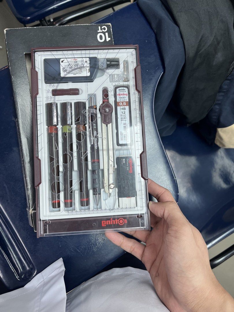 ROTRING SET (Category: Looking For) located in Manila. Submitted by drei_derpkid (Listing ID 1468232059, Image 2). Description: 2500,2100 negotiable Not used but just tested the .5 . All brand new .
