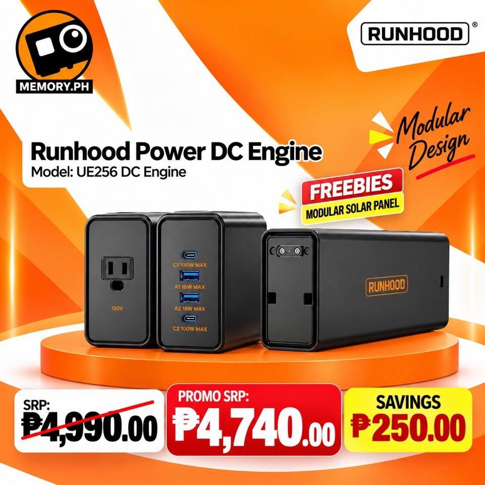 Runhood Rallye Battery Pack (324W) Power Pack (Category: Other Home Appliances) located in Mandaluyong City. Submitted by junaidkala48129 (Listing ID 1468063098, Image 1). Description: Runhood Rallye Battery Pack (324W) Power Pack - 1 swappable battery - 1 USB Pack - 1 AC Pack .