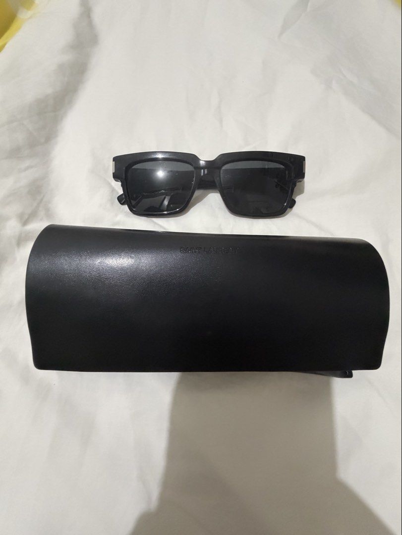 Saint Laurent SL 732 VADIM Sunglasses (Category: Luxury Accessories) located in Angeles City. Submitted by theromantic (Listing ID 1453987776, Image 1). Description: - Authentic Saint Laurent sunglasses - Model: SL 732 VADIM - Color: Black frame with grey lenses - Includes original Saint Laurent case - Versatile for everyday or evening wear - Selling as is - purchase in YSL Milan, April 2025.