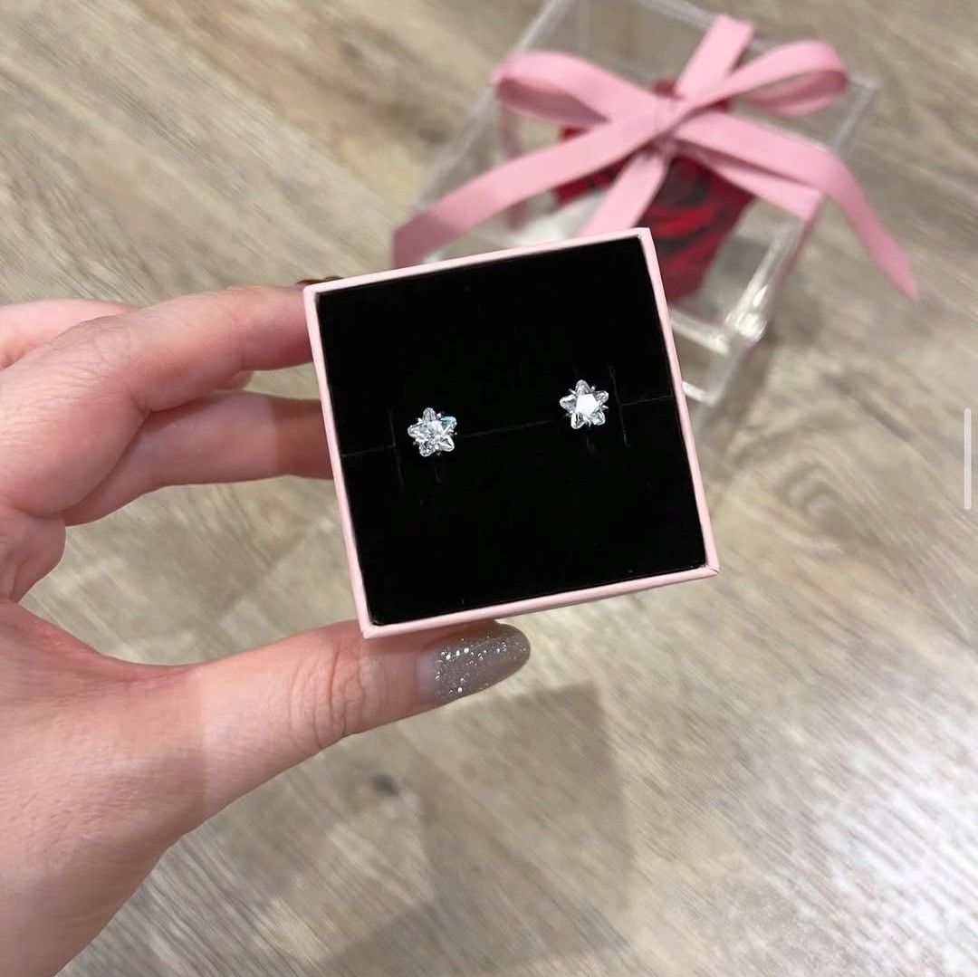 SALE❗Pandora Celestial Sparkling Star Stud Earrings (Category: Earrings) located in Manila. Submitted by badaloves_u (Listing ID 1468129941, Image 1). Description: - 💯 Authentic Pandora with Authenticity ALE marks - FREE Box and Paper bag 🛍️ - ✨ FREE Cleaning to any Pandora Store 🛵 LALAMOVE courier for same day delivery 🚚 J&T provincial courier.