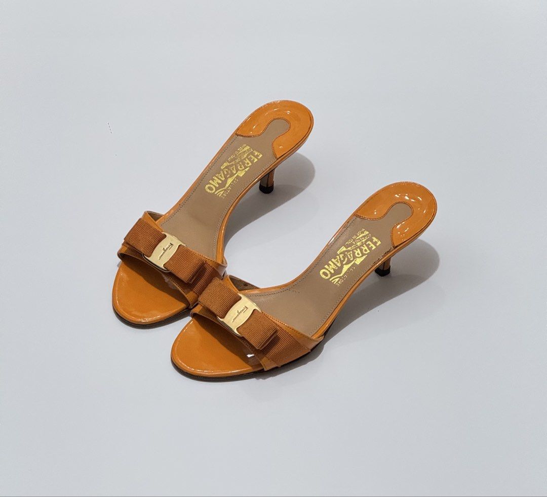 Salvatore Ferragamo (Category: Heels) located in Quezon City. Submitted by byuklph (Listing ID 1468237834, Image 1). Description: Auth💯size38.5 Excellent condition Normal signs of used No inclusion .