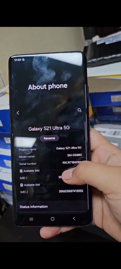 Samsung S21 ultra 256gb (Category: Samsung) located in Caloocan City. Submitted by jomerandi138295 (Listing ID 1468232547, Image 1). Description: 🔥 FOR SALE: SAMSUNG GALAXY S21 ULTRA 5G - BEAST MODE PA RIN! Yung flagship na kahit 2026 na, hindi pa rin nalalaos! 😎 📱 SPECS NA HINDI BUDOL: ✅ 6.8" QHD+ Dynamic AMOLED 2X | 120Hz Super Smooth ✅ 108MP Main + 100x Space Zoom - Kita pati buwan! ✅ 10x Optical Zoom + 3x Telephoto - Pang concert / pang st