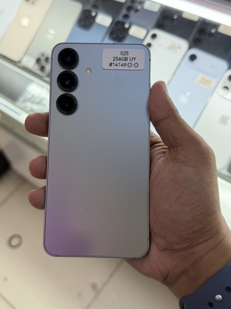SAMSUNG S25 256GB 5G (Category: Samsung) located in Manila. Submitted by ram-gadget-shop (Listing ID 1468183520, Image 1). Description: 📍 GREENHILLS SHOPPING CENTER 🔥 RUSH RUSH RUSH SALE! 🔥 📱 iPHONES & ANDROID PHONES FOR SALE & SWAPPING! ✨ ✅ Smooth & Fast Performance ✅ Slightly Used / Well-Maintained Units ✅ Reset to Factory Settings ✅ No Hidden Issues ✅ Free Unit Checking ✅ With Warranty 🎁 FREEBIES INCLUDED: ✅ Tempered Glass ✅ Charger 🚚 DE