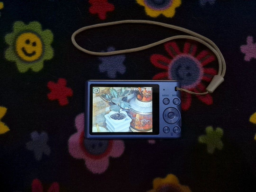 Samsung ST66 Digital Camera (Category: Cameras) located in Taguig. Submitted by mvgc04 (Listing ID 1468075200, Image 2). Description: Price is negotiable! (kindly send your offers) NO COSMETIC DEFECT Inclusions: Comes with a handy wrist strap ISSUES: LCD burn (doesn't affect picture outcome), needs a new battery - Lens: 5X Optical Zoom - Features: Rear LCD screen, standard navigation buttons, and mode selection - Condition: Powers up and fully op