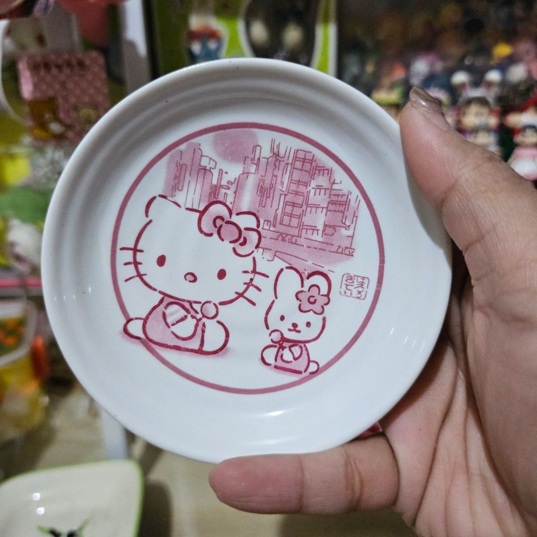 Sanrio Hello Kitty Small Ceramic Plate (Category: Dinnerware & Cutlery) located in Manila. Submitted by lovelylovesjapan (Listing ID 1468209794, Image 1). Description: 🌸The item is on-hand and authentic from Japan 🌸Mode of Payment (MOP): GCASH/Bank Transfer 🌸Mode of Delivery (MOD): J&T or Lalamove (Shipping every Saturdays and Sundays) Notes: 🩷Breakable items are packed with care and caution. Seller will not be held liable for any damages inc