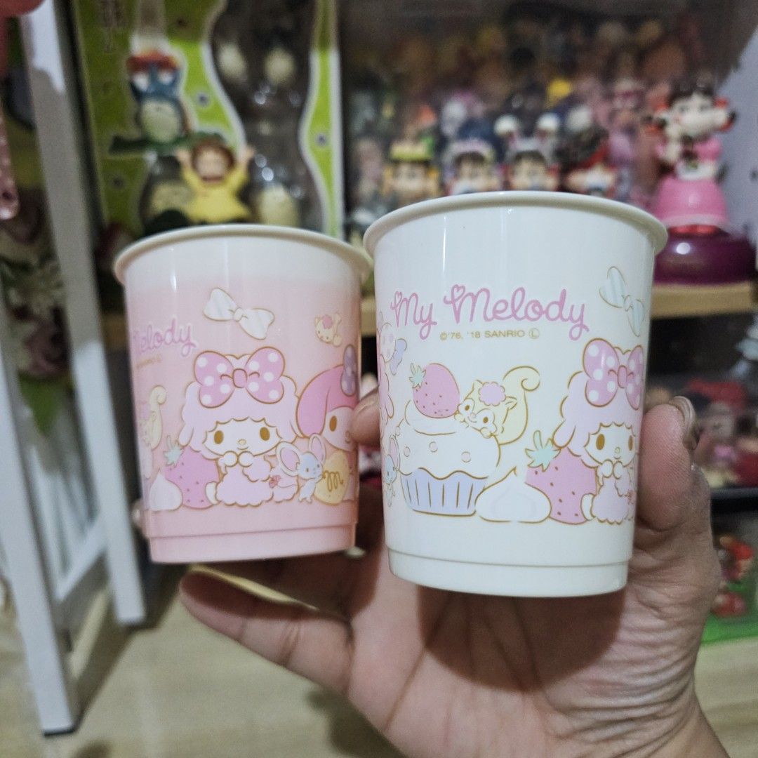 Sanrio My Melody Mini Cups (Category: Character Goods) located in Manila. Submitted by lovelylovesjapan (Listing ID 1468207501, Image 1). Description: 🌸The item is on-hand and authentic from Japan 🌸Mode of Payment (MOP): GCASH/Bank Transfer 🌸Mode of Delivery (MOD): J&T or Lalamove (Shipping every Saturdays and Sundays) Notes: 🩷Breakable items are packed with care and caution. Seller will not be held liable for any damages incurred by the cour