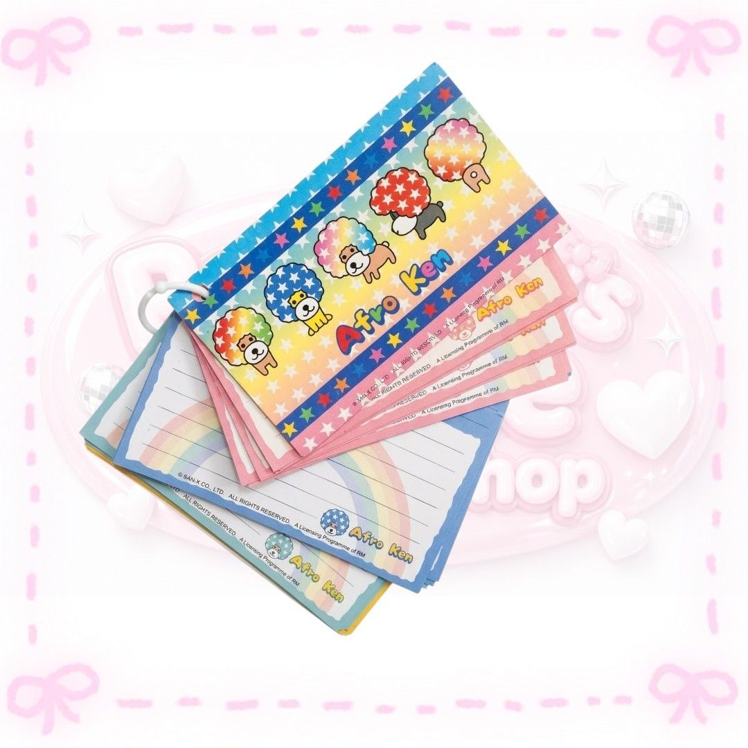 San-X Afro Ken memo pad ring (Category: Stationery & School Supplies) located in Sorsogon. Submitted by mitchelle0425 (Listing ID 1468131045, Image 1). Description: .