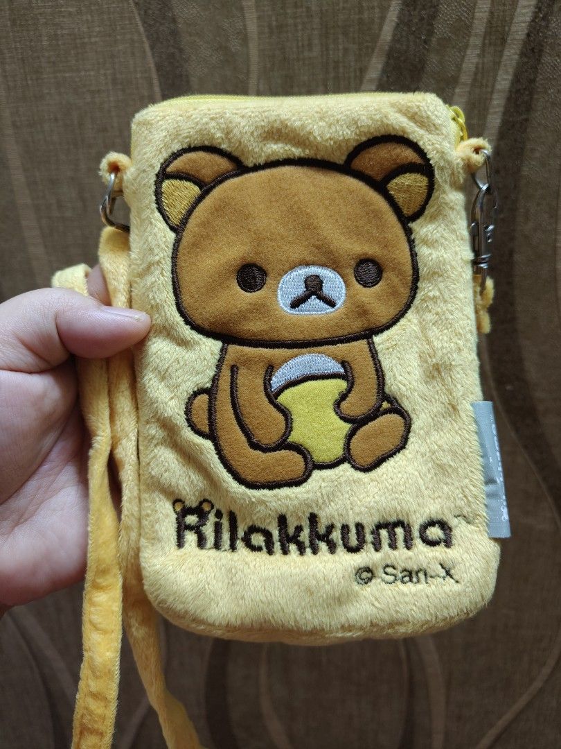 San-x Rilakkuma Sling Bag (Category: Plushies & Soft Toys) located in Santa Rosa. Submitted by mmps249.1 (Listing ID 1468067809, Image 1). Description: Crossposted Mine now, pay now shipping courier: JRS only Gcash payment upon order No reservations.