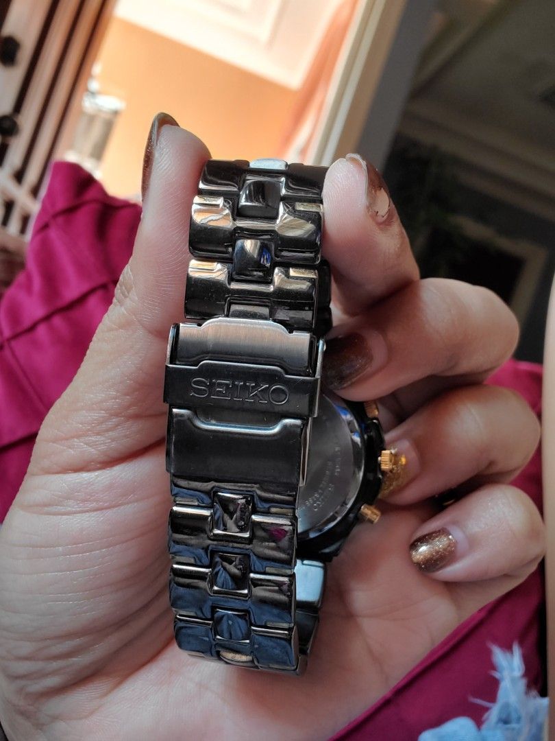 Seiko Chronograph Alarm 100M (Category: Luxury Watches) located in Bulacan. Submitted by haze0108 (Listing ID 1468078206, Image 3). Description: lightly use original.