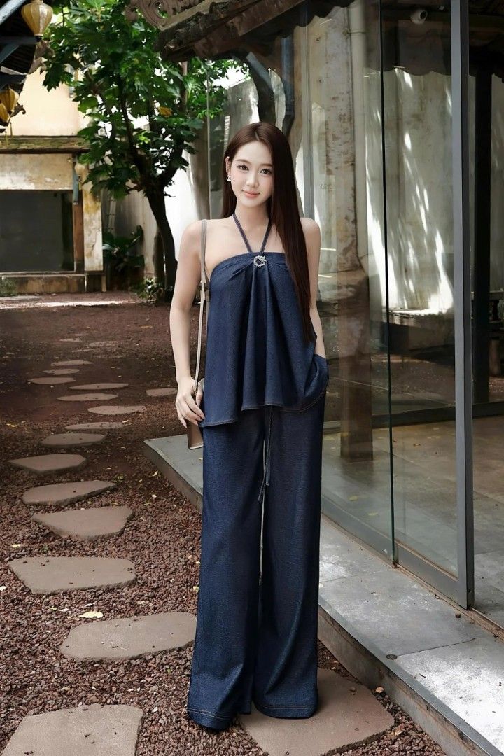 Bleu Elegance Set (Category: Dresses) located in Kuala Lumpur. Submitted by celynmy (Listing ID 1468242556, Image 1). Description: Available for pre-order ETA 7days S / M / L / XL Alteration service available.