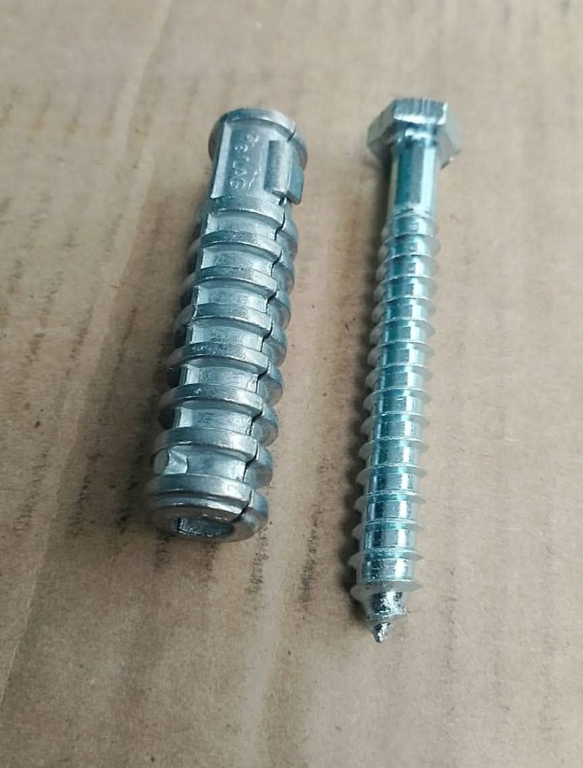 set lag screws and expansion shield Size: 3/8 x 3" (Category: Home Improvement Tools & Accessories) located in Manila. Submitted by 09171479278_elsie. (Listing ID 1468064257, Image 1). Description: set lag screws and expansion shield Size: 3/8 x 3".