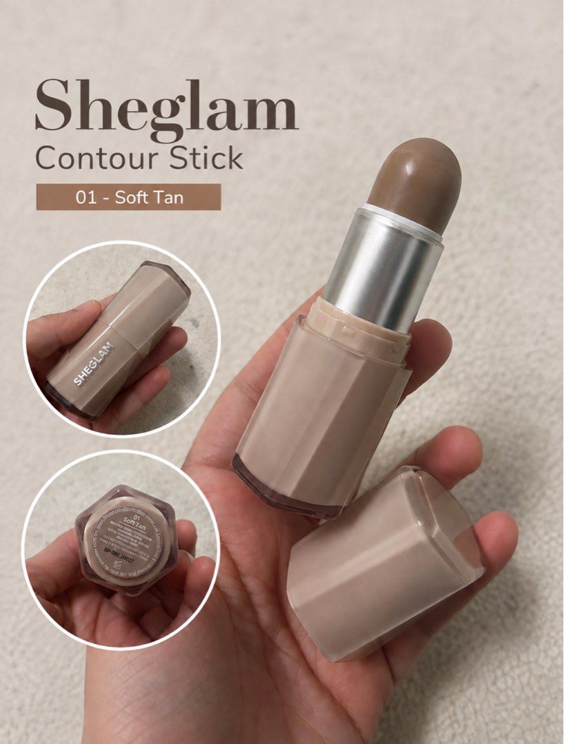 SHEGLAM Contour Stick 01 Soft Tan (Category: Makeup) located in Cagayan de Oro. Submitted by simplydecluttering_makeup (Listing ID 1468270566, Image 1). Description: Didn’t expect to appreciate this contour stick. It’s one of my best cool-toned contour sticks because it truly mimics shadow. Selling this because I simply have too many contour sticks and I only have one face. 😵‍💫 Shipping from Cagayan de Oro via J&T. - Brand: SHEGLAM - Product: C