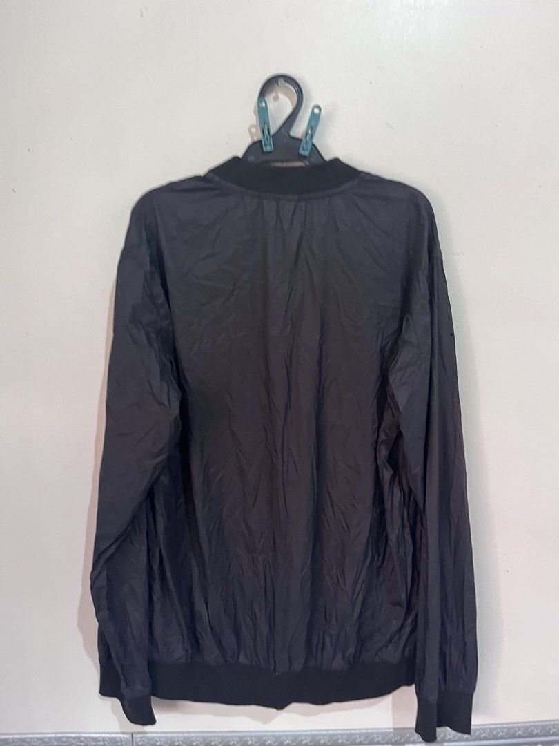 Shein Black Jacket (Category: Coats, Jackets and Outerwear) located in Manila. Submitted by serra_shop (Listing ID 1468204458, Image 3). Description: Shein Cool fabric Water proof S-Large Location: Pampanga Courier: J&T.