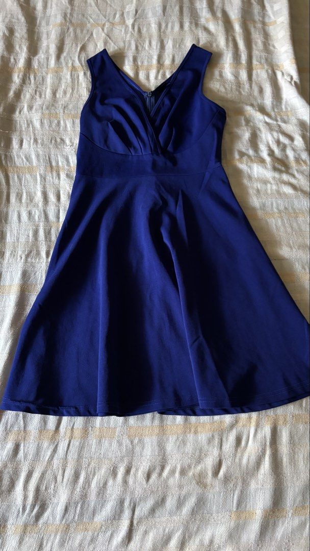 Shein Royal Blue Mini Dress (Category: Dresses) located in Binan City. Submitted by myprelovedhaul (Listing ID 1468094741, Image 2). Description: .