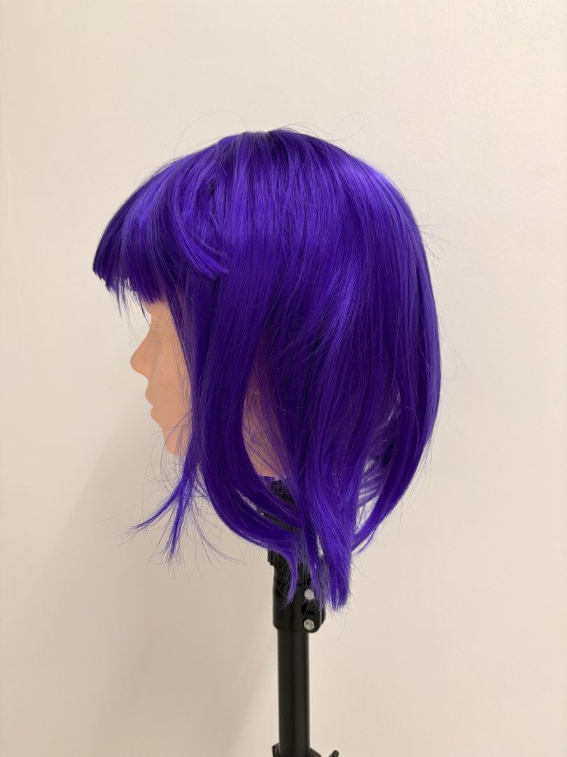 Short Purple Wig (Category: Hair Accessories) located in San Juan City. Submitted by kawaiiprelovedshoppe (Listing ID 1468202407, Image 2). Description: .