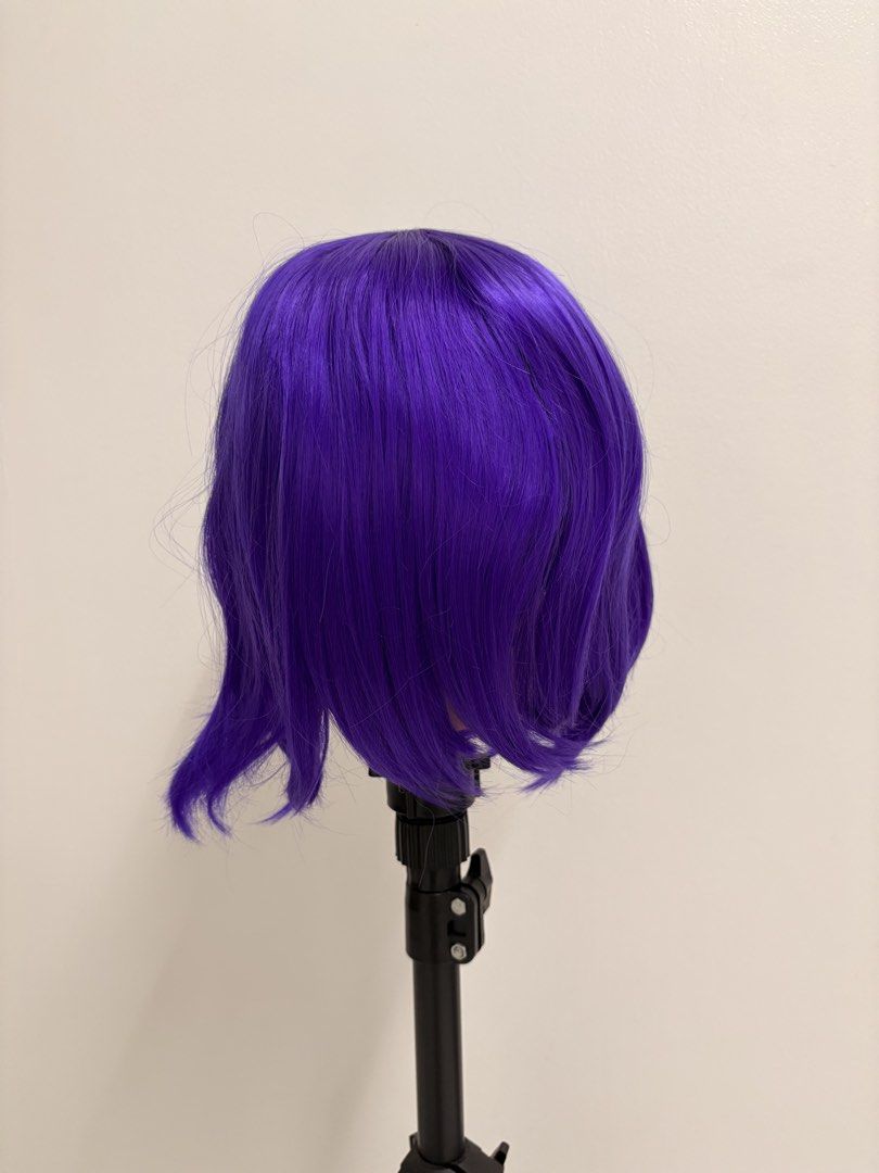 Short Purple Wig (Category: Hair Accessories) located in San Juan City. Submitted by kawaiiprelovedshoppe (Listing ID 1468202407, Image 3). Description: .