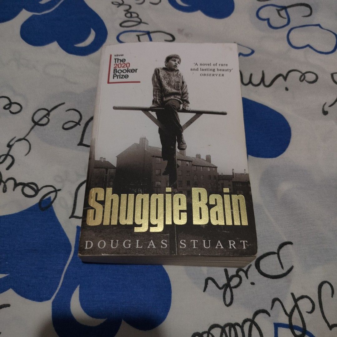 Shuggie Bain by Douglas Stuart (Category: Storybooks) located in Santa Maria. Submitted by shade.lost (Listing ID 1468174627, Image 1). Description: - Title & Author: Shuggie Bain by Douglas Stuart - Award: Winner of the 2020 Booker Prize - Format: Paperback (Picador edition) - Setting: 1980s Glasgow.