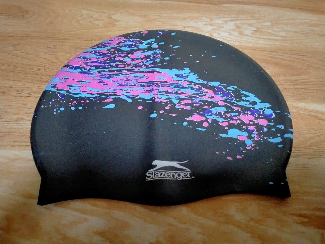 SLAZENGER SWIMMING CAP (Category: Other Sports Equipment and Supplies) located in Cabuyao City. Submitted by Bike_Clothing10 (Listing ID 1468165361, Image 2). Description: READ FIRST... FOR SALE: SLAZENGER SWIMMING CAP Brandnew Adult Size PRICE: 1K + SF PICK UP OR SHIPPING LOCATION: Cabuyao Laguna -NO COD/COP- DM📩.